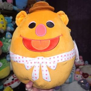 NWT Fazzie Bear Squishmallow From Disney's The Muppets 8"
